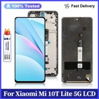 6.67" Original For Xiaomi Mi 10T Lite 5G Display LCD Touch Screen Digitizer For Xiaomi 10T Lite 5G LCD Screen Replacement Parts