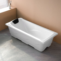 家用亞克力獨立式老人浴缸成人加厚彩色浴盆免安裝