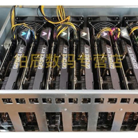 【現貨】8卡RTX3060全速專用挖礦主機直插準系統平臺多顯卡礦以杰瑞的小店