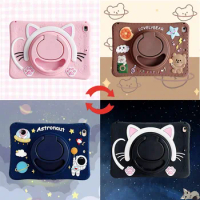 Kids Cartoon Silicone Cover For Huawei MatePad 11 2021 Honor 6 V6 10.4 V7 Pro 11 Tablet Case for huawei MediaPad M6 10.8 2019