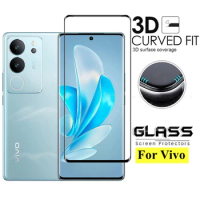 Full Cover Glass For Vivo V29 Screen Protector For Vivo V29 Tempered Glass Protective Phone Film For Vivo V29