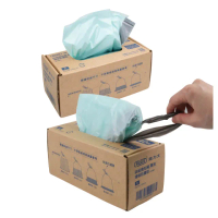 【FILUX 飛力士】超值2入組 盒裝40抽 拉繩單抽環保集紙防塵垃圾袋 B-060 大(防塵垃圾袋80抽)