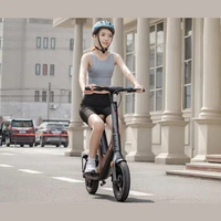 D50 Factory 14 Inch Tire Foldable Electric Bike 500W Motor Mg Alloy Frame 10.4AH Removable Lithium Battery APP Control E-Bike
