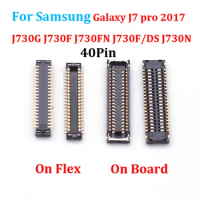 10x New 40Pin LCD Display Screen FPC Connector Port Plug for Samsung Galaxy J7 pro 2017 J730G J730F J730FN J730F/DS J730N