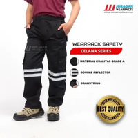Juragan Wearfacts - Celana Wearpack Safety Warna Hitam XL