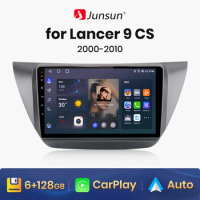 Junsun V1 AI Voice Wireless CarPlay Android Auto Radio for Mitsubishi Lancer 9 CS 2000 2001 2002 2003 2004-2010 4G