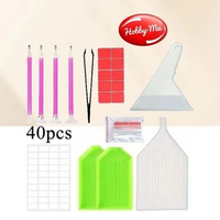 A4/A5 LED Light Board Diamond Painting Tools Kits 28/56 Grids Drill