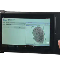 HFSecurity FAP30 Fingerprint Reader Biometric Android 9.0 4G Tablet For Identification Project Passport Scanner Optional MRZ
