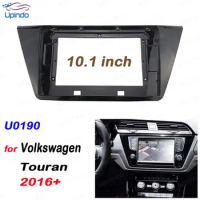 2 Din 10.1 Inch Car Radio Fascias Panel for VW Touran 2016+ Dashboard Frame Installation Dvd Gps Mp5 Android Multimedia Player