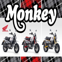 HONDA 本田 Monkey 125 2025車色(小猴子/白牌檔車/機車/平輸車)