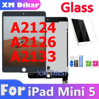 AAA+ For iPad Mini 5 LCD Display Touch Screen Digitizer Assembly A2124 A2126 A2133 Repair For iPad Mini5 5th Gen 2019 Lcd Screen