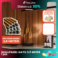 Hoptech - WALL WPC WOOD PANEL WALLPANEL WPC PVC KAYU DINDING UKURAN 16CM x 2,9 METER KETEBALAN 18 MM