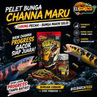 PELET BUNGA special Channa Maru YS RED shrimpelet Barca Cabung pecah bermunculan Bunga makin Solid
