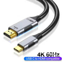 Model: TGHN 555 | 4K USB‑C to HDMI Compatible Cable (4K at 30 Hz/60 Hz), Type‑C to HDMI Compatible A