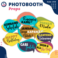 Photo Dekorasi / Photobooth props / Aksesoris Photobooth / Properti wedding custom birthday khitan h