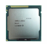 I3 2100 2120 2130 3210 3220 3240 3225 3250 for Intel Core CPU LGA 1155 Dual Core Quad Thread 55W Computer Processor