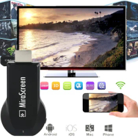 MiraScreen Miracast DLNA Airplay Screen Mirroring Wireless Display Receiver Dongle HDMI-Compatible TV Stick Support Andriod iOS