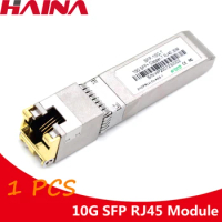10G SFP RJ45 Copper 10GBASE-T SFP+ Copper RJ45 30m Transceiver Module Compatible For Zyxel