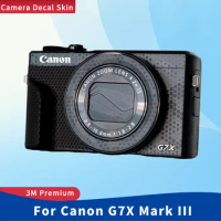 For Canon G7X Mark III /G7X3 Decal Skin Vinyl Wrap Film Camera Body Protective Sticker Protector Coat
