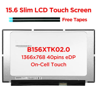 หน้าจอสัมผัส LCD สำหรับแล็ปท็อป ขนาด 15.6 นิ้ว รุ่นใหม่ B156XTK02.0 ใช้ได้กับ NT156WHM, T03, N156BGN