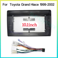 10.1" Car Radio Fascia cable wire For Toyota Grand Hiace 1999-2002 big screen 2 Din android Car Radio Fascia Frame