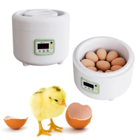 9 Eggs Tool Bird Farm Water Small Incubator Egg Automatic Control Temperature Bionic Incubator Plastic Incubator Bed Poultry