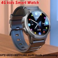 4G Kids Smart Watch GPS Tracker WIFI LBS Video Call SOS Vibration Mute Mode Children's Smartwatch Birthday Gifts Smart Clock