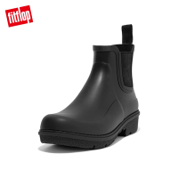 【FitFlop】WONDERWELLY CHELSEA BOOTS輕量短筒雨靴-女(靚黑色)