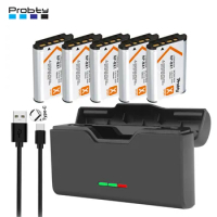 5 Pcs NP-BX1 np bx1 Battery +Fast Charger Box TF Card Storager for Sony DSC-RX100 DSC-WX500 IV HX300 WX300 HDR-AS15 X3000R ZV-1