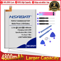 HSABAT 0 Cycle 4800mAh Li3927T44P8H726044 Battery for ZTE Axon 7 Mini 5.2 Inch High Quality Mobile Phone Replacement Accumulator