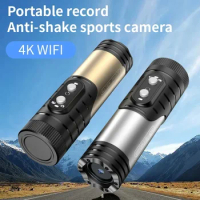 4K Action Camera Waterproof Bike Motorcycle Helmet Camera Anti Shake Sport DV Wireless WiFi Video Recorder Dash Cam For Car