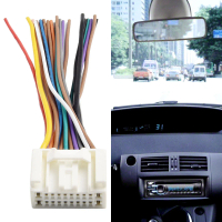 Penyesuai kabel radio ABS + wayar tembaga berkualiti tinggi, baharu, penyesuai kabel 12V
