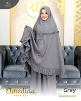 Elmedina Mukena Mom Soft Ped by ISA Hijab mukena Cantik Dewasa Motif Lembut mukena