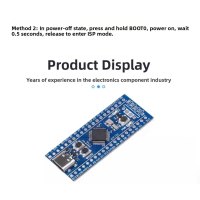 Papan Inti STM32F103C8T6/STM32F103CBT6, Antara Muka USB‑C, Papan Perkembangan STM32, Kelajuan 72 MHz