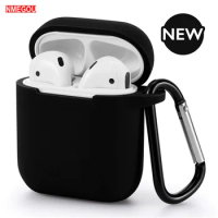 360 Full Cover Protective Tpu Silicone Soft Earphone Case for Apple Airpods Charging Box Skin for Airpods 2 Air Pods Shell Cass