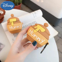 Disney Cute Winnie the Pooh Honey Jar Earphone Soft Silicone Case For apple Airpods 1 pro 2 3 Bluetooth Headset Protective Cover