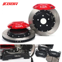 Icooh Brake system High Performance racing car brake kit cover ic7600 use for 15-16 rims for vw polo sedan