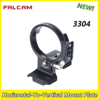 FALCAM Rotatable Horizontal-To-Vertical Mount Plate Kit for Sony FX3 FX30 A7R5 A7R3 A7R4 A7M4 ZVE-10 A 6400 A7C