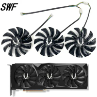 New 87MM GA92S2U GFY09215M12SPA RTX2080 2080Ti Graphics Card Cooling Fan For ZOTAC GeForce RTX 2080 Ti AMP Edition Cooler Fan