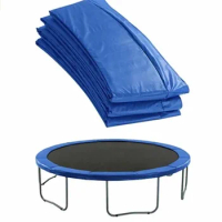 6/8/10 Feet Trampoline Protection Mat Trampoline Safety Pad Round Spring Water-Resistant Protective Cover Home Sport Accessories