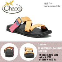 【速捷戶外】美國 Chaco  LOWDOWN SLIDE 休閒涼鞋 女款CH-LSW01HK32 -標準(柑橘香氣),戶外涼鞋,沙灘鞋,佳扣