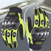 SUOMY Summer Breathable Motorcycle Glove Touch Screen Wearable Shockproof Moto Biker Gloves Unisex Motorcycle Race Glove
