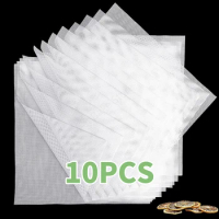 10Pcs Silicone Dehydrator Sheets Non Stick Food Fruit Dehydrator Mats Reusable Steamer Mesh Mat for Fruit Dryer Baking Tools