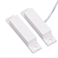 Magnetic Door Window Contact Sensor Alarm Reed Switch Security Home Burglar Alarm NO/NC Magnetic Switch Easy to Install