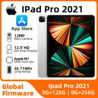 Apple IPad Pro 12.9inch 5th HDR display 12.9 inches 2732x2048 CPU Apple M1 IOS 256GB fingerprint unlock original used ipad