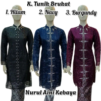 Kebaya Tunik Burkat  Tile Terbaru