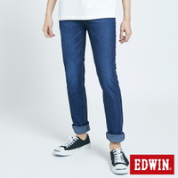 新品↘EDWIN JERSEYS迦績 EJ2 皮條EG窄直筒牛仔褲-男款 石洗綠 SLIM