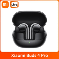 Original Xiaomi Mi Buds 4 Pro Wireless Headsets 48dB Active Noise Cancellation IP54 Life Waterproof Bluetooth TWS Earphone