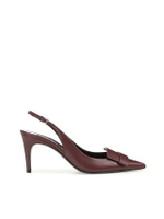 รองเท้าส้นสูงผู้หญิง SR1-Slingbacks สีWine