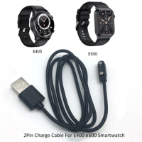 high quality 2pin charger cable for E300 E400 E500 ecg ppg Smart watch bracelet charging cables Magnetic Data wire